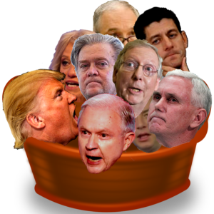 GOP heads: Hell in a Hand Basket