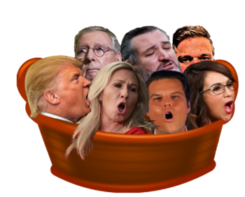 Hell (Republicans) in a Handbasket